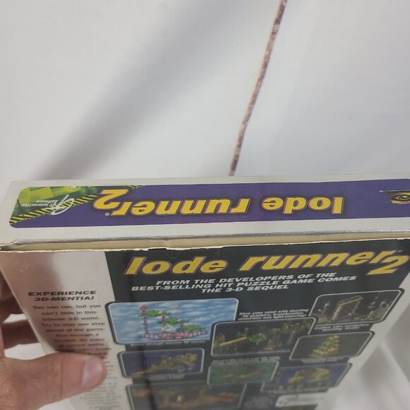 LODE RUNNER 2 by GT Interactive 1998 PC Game CD-ROM in Box‎ - Picture 3 of 6